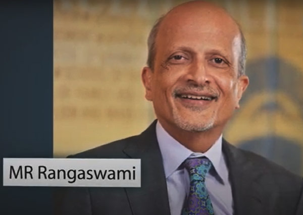 Conversation with M R Rangaswami