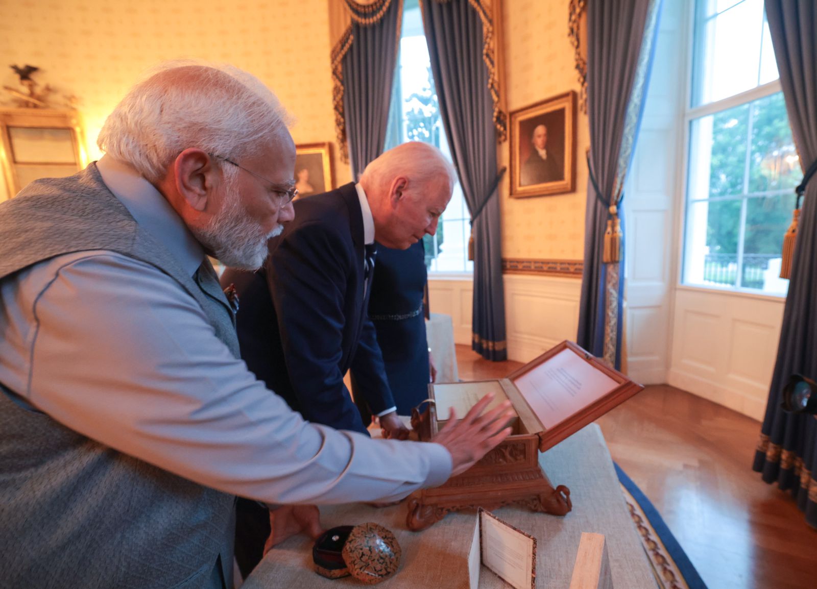 PM Modi's gifts to Joe Biden